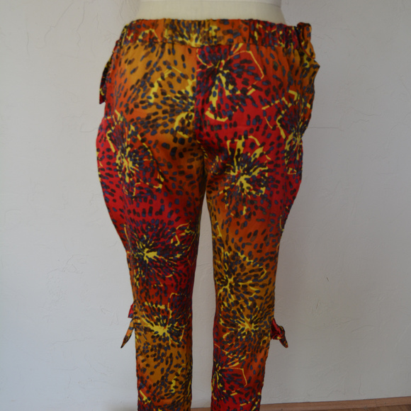 One of a kind,open side, tie swim suit cover-up pants - Picture 6 of 6